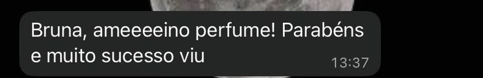 Print de depoimento de cliente